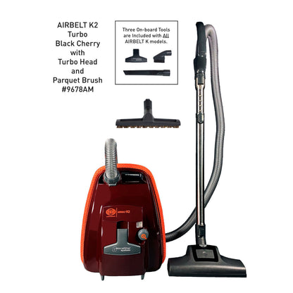 SEBO AIRBELT K2 Turbo Canister Vacuum Cleaner