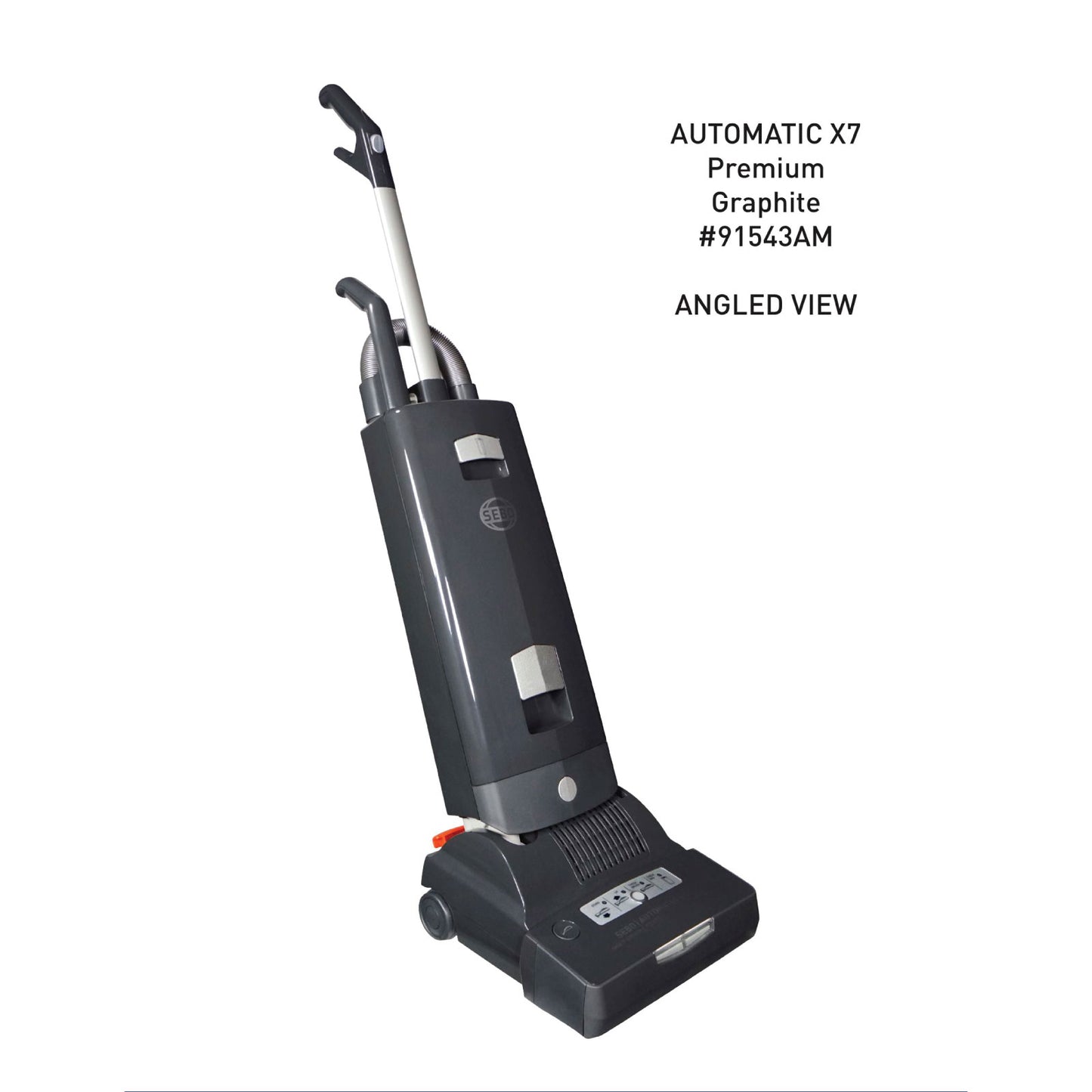 SEBO AUTOMATIC X7 Premium Upright Vacuum Cleaner Graphite