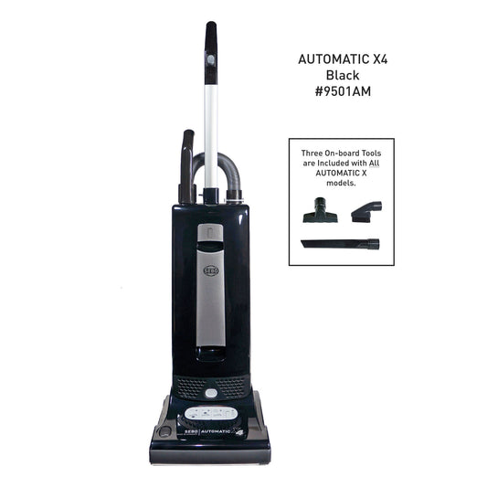 SEBO AUTOMATIC X4 Upright Vacuum Cleaner Black