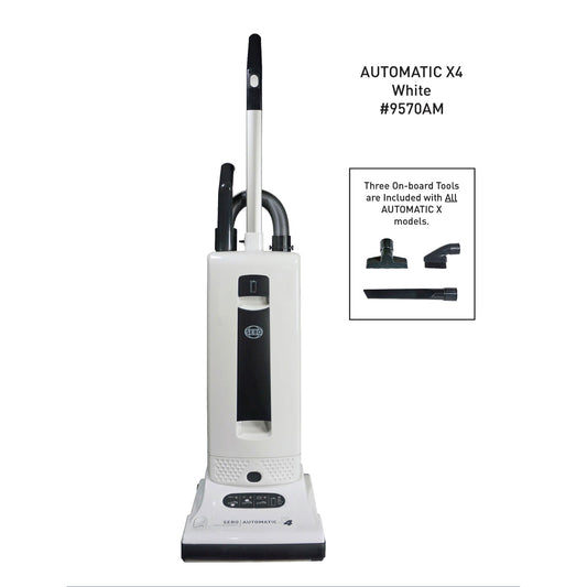 SEBO AUTOMATIC X4 Upright Vacuum Cleaner White