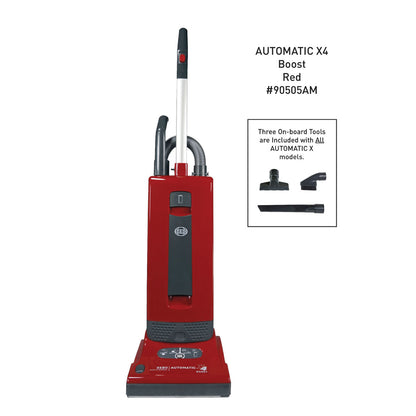 SEBO AUTOMATIC X4 Boost Upright Vacuum Cleaner Red