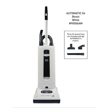 SEBO AUTOMATIC X4 Boost Upright Vacuum Cleaner White